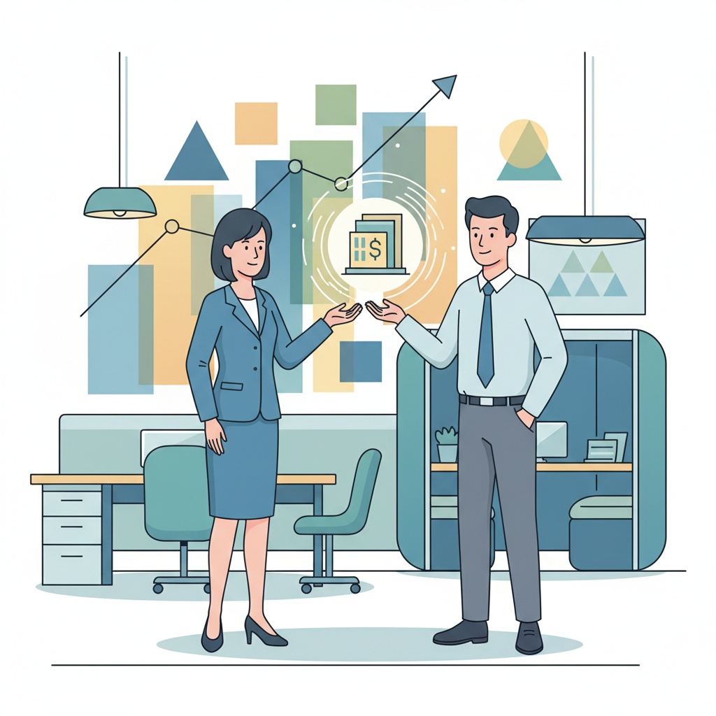 Couple investissant ensemble